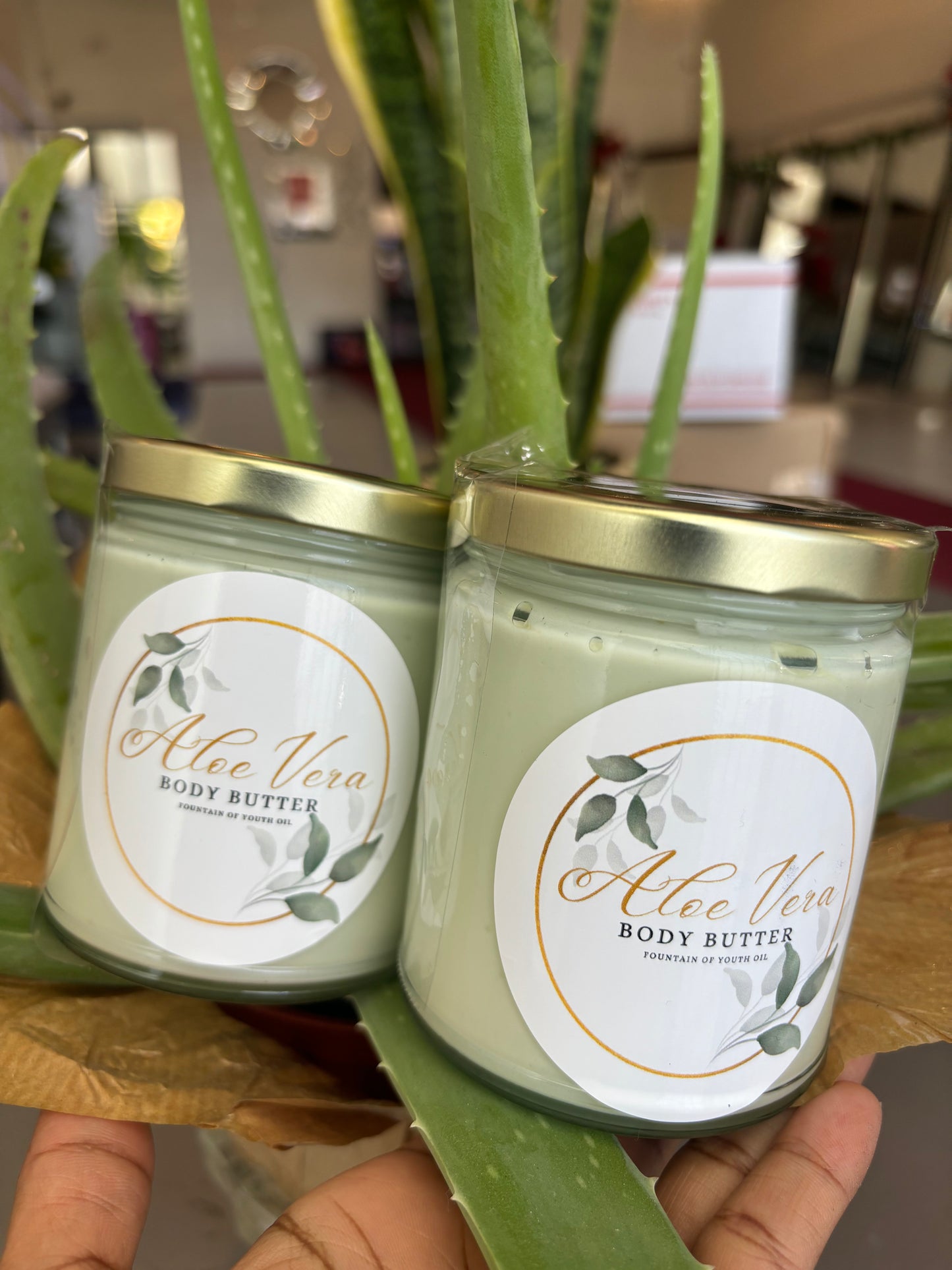 ALOE VERA HAIR, FACE, BODY BUTTER